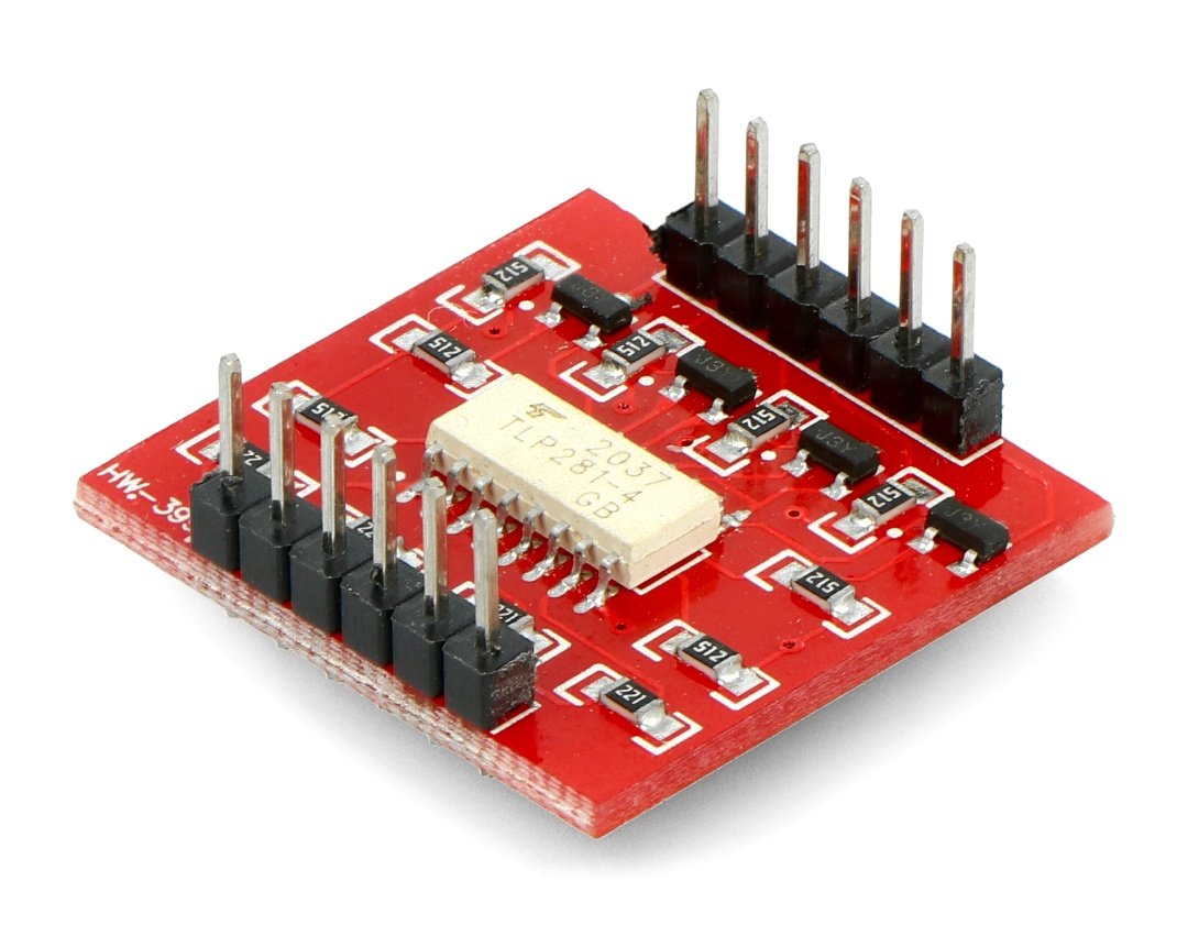 Four-channel opto-isolator A87 TLP281 Botland - Robotic Shop