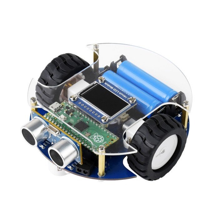 PicoGo Mobile Robot - remote controled robot for Raspberry Pi Pico - Waveshare 20396