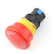 Buy Safety switch ON-OFF mushroom - 30mm