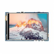Resistive touch screen LCD IPS Display 3,5'' 480x320px + audio - SPI - 65K RGB - for Raspberry Pi Pico - Waveshare 20159