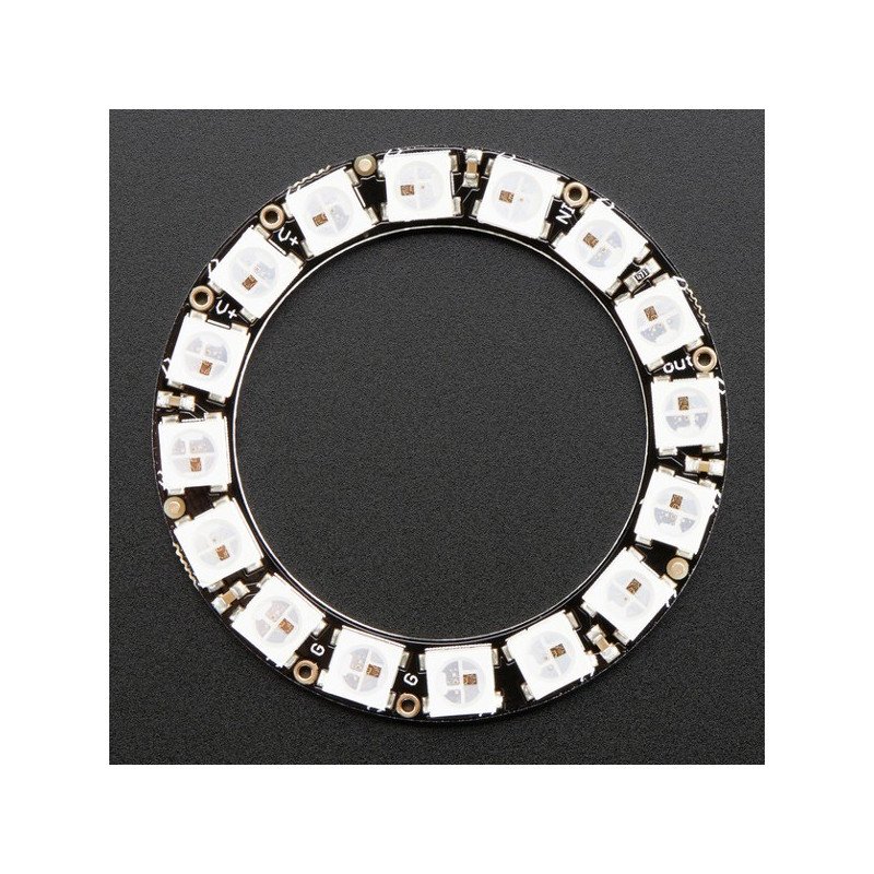 Adafruit NeoPixel Ring - ring LED RGB 16 x WS2812 5050