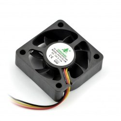 Fan 12V 50x50x15mm 3 wires
