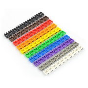 Buy A set of 100 numerical markers for 5mm cables