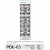 Universal insert PDU03 - zdjęcie 2
