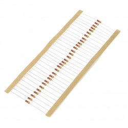 JustPi THT CF carbon resistor 1/4W 2,2kΩ - 30pcs.