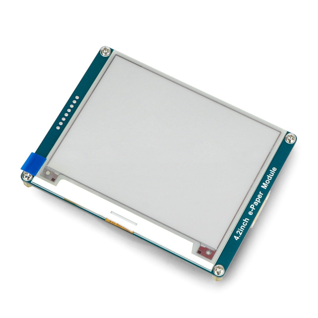 E-paper E-Ink (B) 4.2'' 400x300px v2.1 - module with three-color SPI display - Waveshare 13454