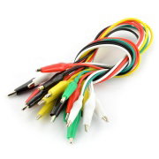 Buy Crocodile cables - 50cm, colorful 10pcs