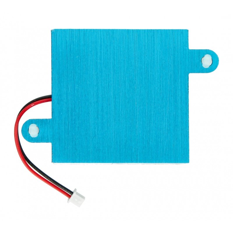 Heat sink with fan for Odroid XU-4 - blue