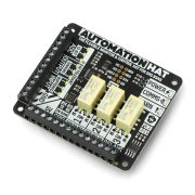 Buy Automation Hat 3x relay + LED - Raspberry Pi
