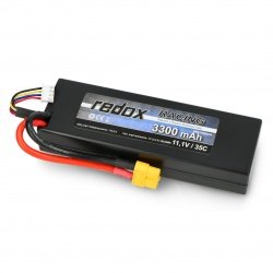Redox 8000 mAh 7,4V 100C Hardcase - car LiPo pack - xt60