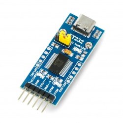 USB-UART TTL converter FT232 - USB type C socket - Waveshare 20646