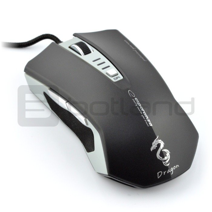 Esperanza Dragon EM122K optical mouse black USB