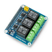 Buy RPi Relay Board - 3 relays - cap for