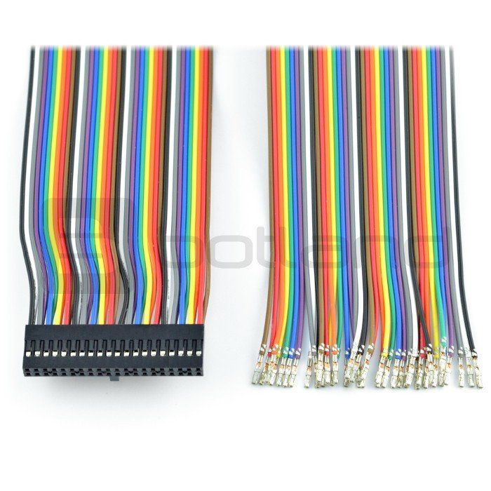 PiTail 40 pin cable with 35 cm connectors for Raspberry Pi B+