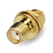 Buy SMA female connector for housing - 50Ω
