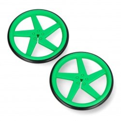 Green Wheels - 2 pieces -...