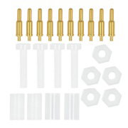 Pogo pins and mounting accessories - for HAT and Raspberry Pi Zero / Zero W - PiMoroni PIM330