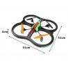 Quadrocopter Intruder X30 2.4GHz - zdjęcie 3