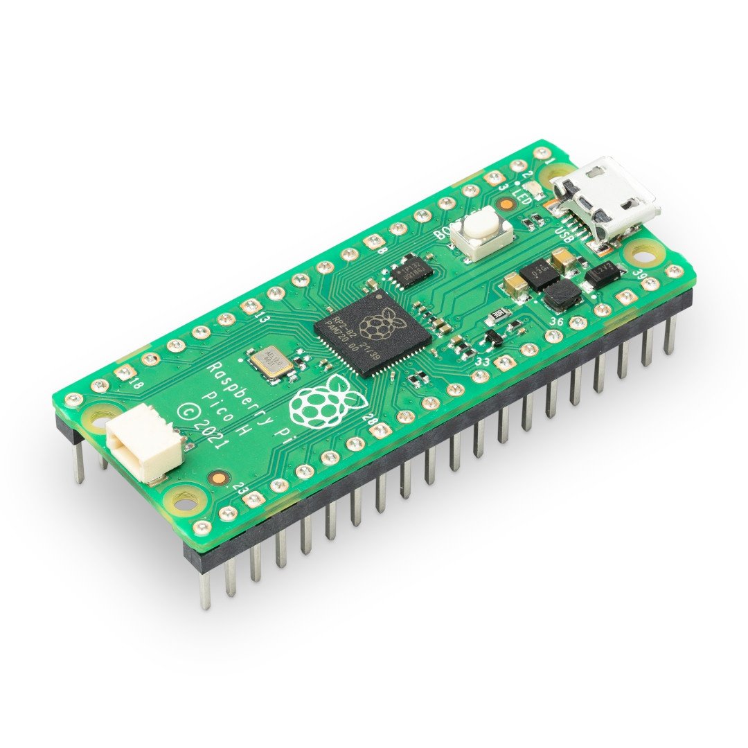 Raspberry Pi Pico H - RP2040 ARM Cortex M0+ - with headers