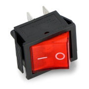 Buy Switch On-Off IRS-201-1A 250VAC/16A - red