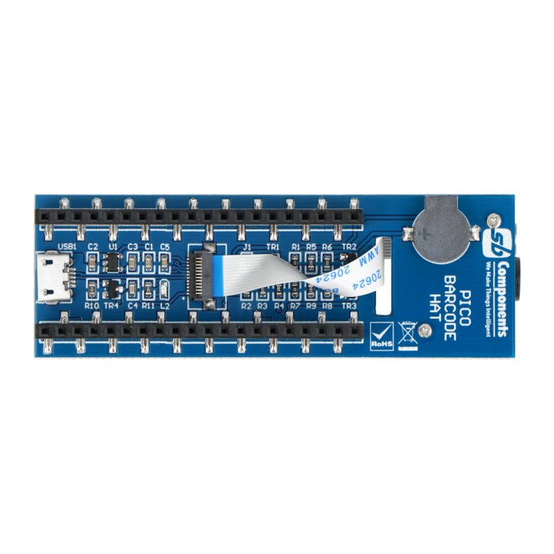 Barcode scanner HAT For Raspberry Pi Pico SB Components SKU22441  Botland Robotic Shop