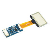 Transparent OLED 1.51'' 128x64px SPI/I2C display - Waveshare 22545