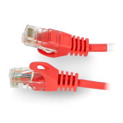 Ethernet Patchcord UTP 5e 2m Ethernet cable - red
