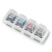 Cherry MX Mechanical 4-Key Tester strip - test set of mechanical buttons - Adafruit 4974