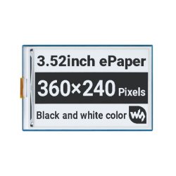 Display e-paper - 3.52''...