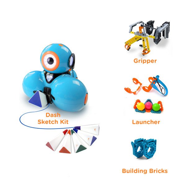  Wonder Workshop Launcher for Dash Robot , Black : Toys & Games