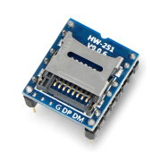 WTV020 - MP3 player / decoder with microSD slot