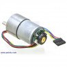 Geared motor 37Dx52L mm 19:1 + CPR 64 encoder Geared motor 37Dx52L mm 19:1 + CPR 64 encoder - zdjęcie 1