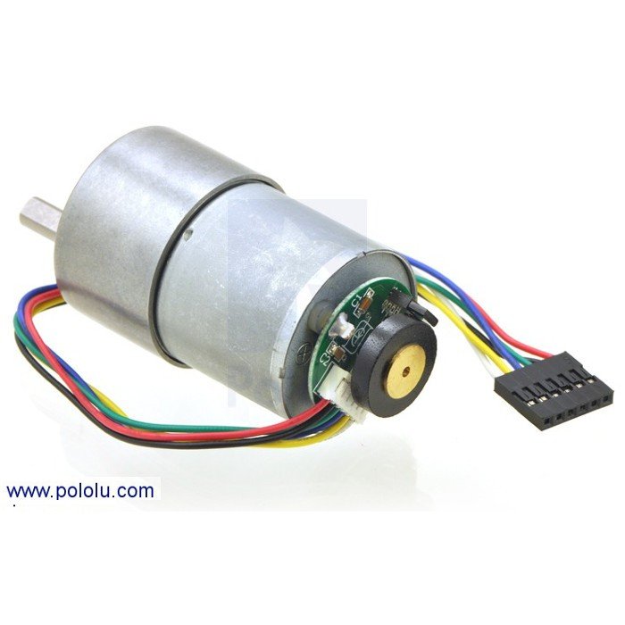 Geared motor 37Dx52L mm 19:1 + CPR 64 encoder