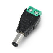 Buy DC plug 5.5x2.5mm with quick connection