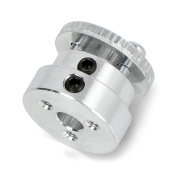 Aluminum wheel adapter 6mm M3 - Pololu 2674