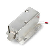 Electric lock - electromagnet with pull out pin 24V
