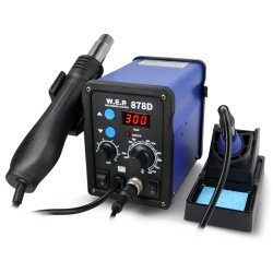 Soldering station 2in1 hotair and tip-based WEP 878D - 740W