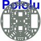 Chassis Pololu 5" RRC04A - black Chassis Pololu 5" RRC04A - black