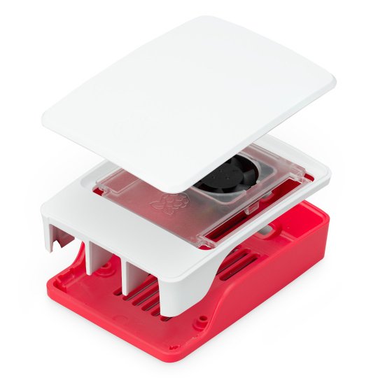 Four (4) Layer Stackable Clear Acrylic Raspberry Pi 5, Pi 4 & Pi 3 Cases  with Fans and Heatsinks - Micro Connectors, Inc.