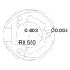 Ball Caster 3/4" plastic Ball Caster 3/4" plastic
