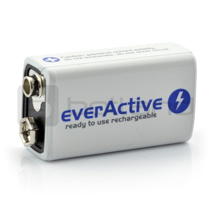 EverActive 6F22 9V Ni-MH 250 mAh battery