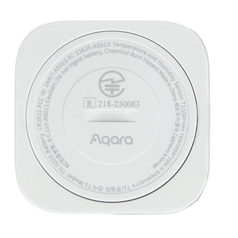 Aqara - Capteur de température et d'humidité Zigbee 3.0 (Aqara Temperature  and Humidity Sensor T1)