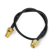 SMA antenna cable - 25cm - male-female - SparkFun CAB-22034