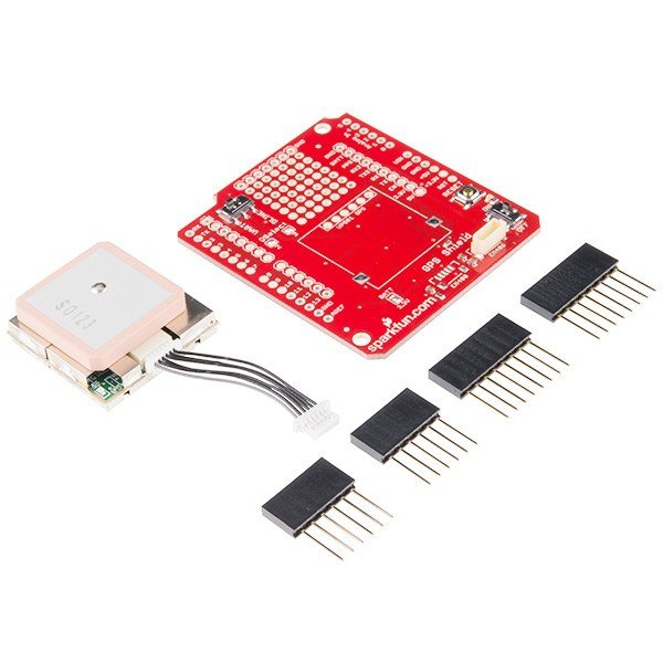 GPS Shield for Arduino - set with EM-506 GPS receiver
