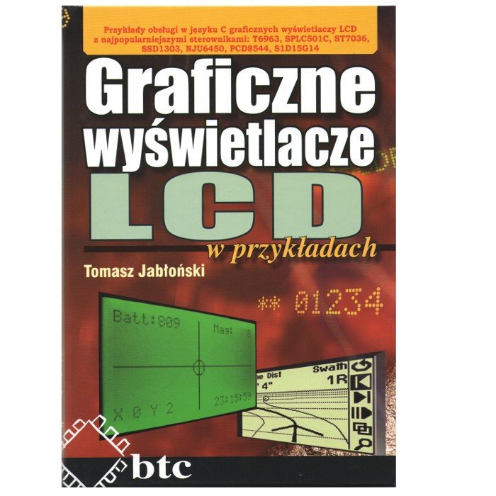 Graphic LCD displays in examples - Tomasz Jabłoński