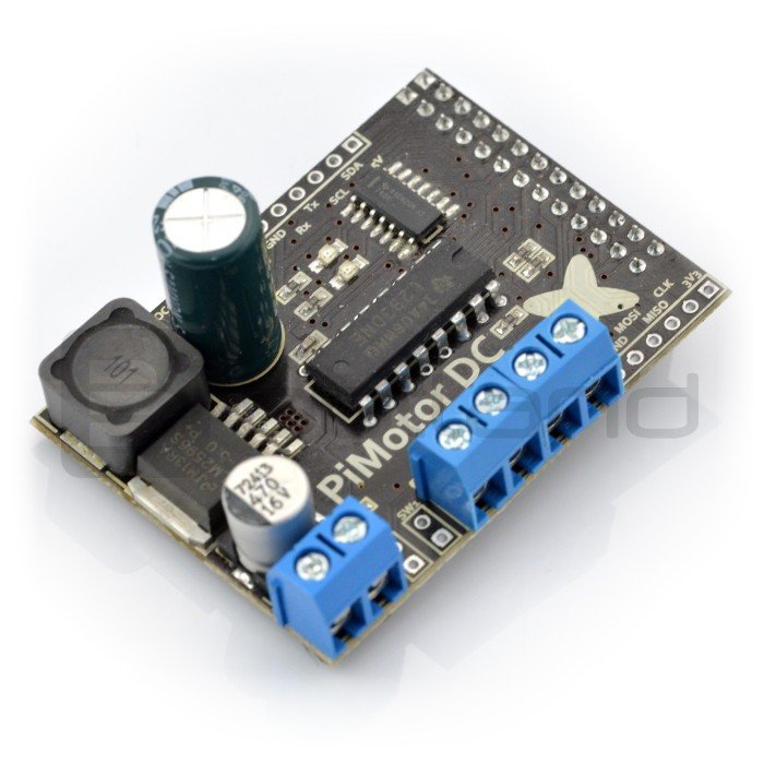 PiMotor - two-channel motor controller - Raspberry cover Pi