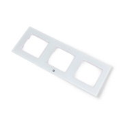 Shelly Wall Frame 3 - Shelly Wall Switch frame - triple - white