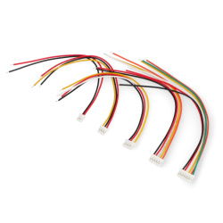 Set of plugs and sockets...