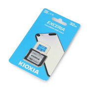 Memory card Kioxia Exceria G2 microSD 32GB 100MB/s UHS-I class U3 V30 with adapter