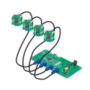 V3Link Camera Kit - set of four IMX219 8MPx cameras - FPD-Link - for TI development boards - ArduCam B0489